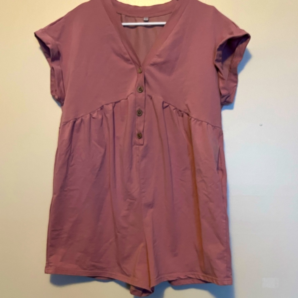 Maternity Romper SIZE: M